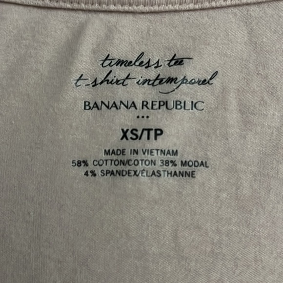 Banana Republic extra small pink timeless t - Picture 4 of 4